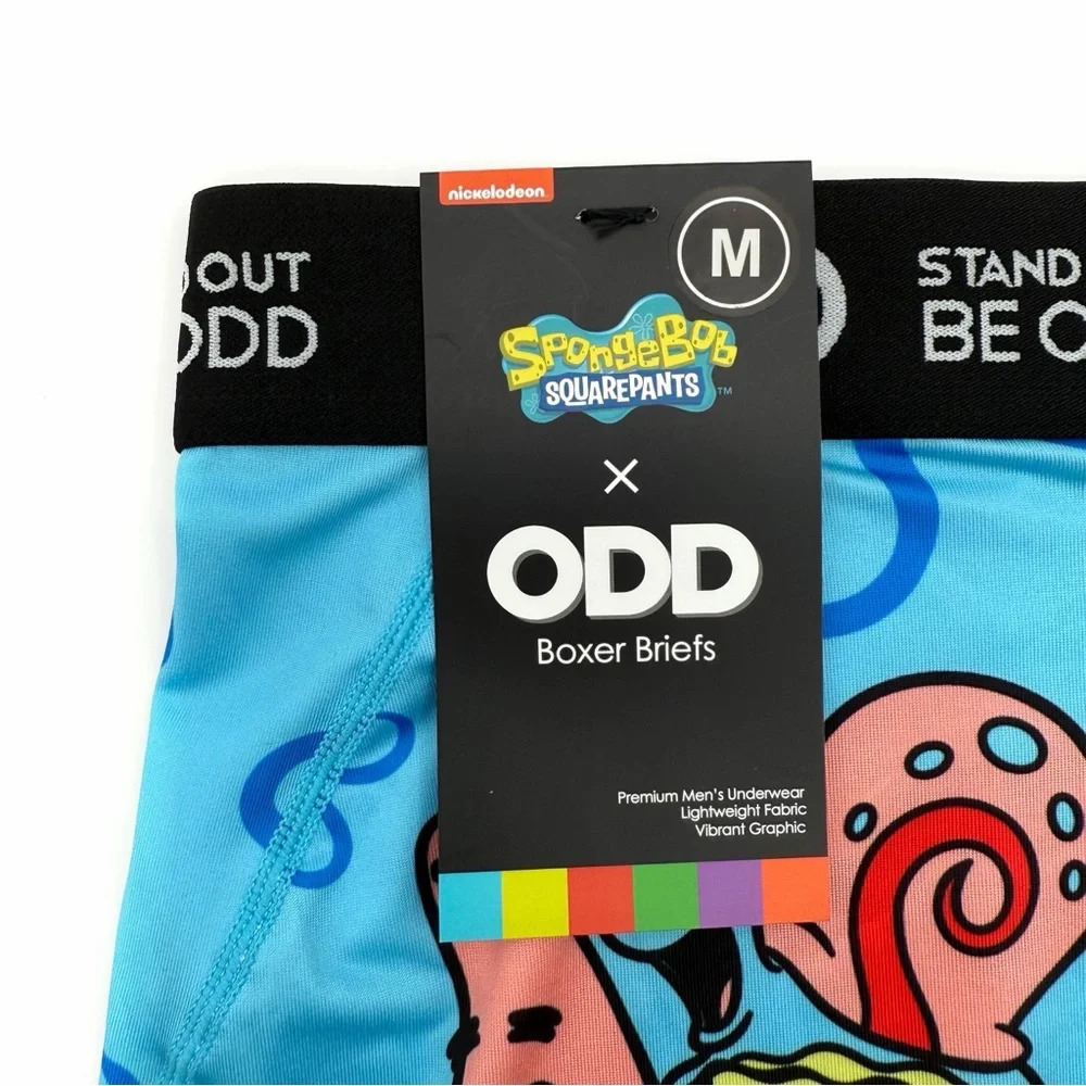 Odd Sox SpongeBob SquarePants Boxer Briefs Mens Size Medium Patrick Blue NWT New